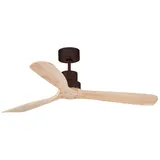 faro BARCELONA Lantau 132 cm Deckenventilator Braun