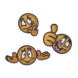 Scout Funny Snaps Emojis 3 tlg.