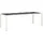 vidaXL Gartentisch 250 x 100 x 75 cm Weiß