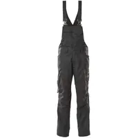 Mascot Latzhose mit CORDURA-Knietaschen, Stretch-Einsätze Gr. 100 schwarz