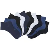 H.I.S. Kurzsocken 10er Pack Blau/Schwarz 39-42