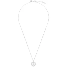 Tom Tailor Kette mit Anhänger Herz Infinity Silber/Glas