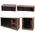 MCW K75 TV-Rack 150 x 40 x 43 cm Braun Kiefer