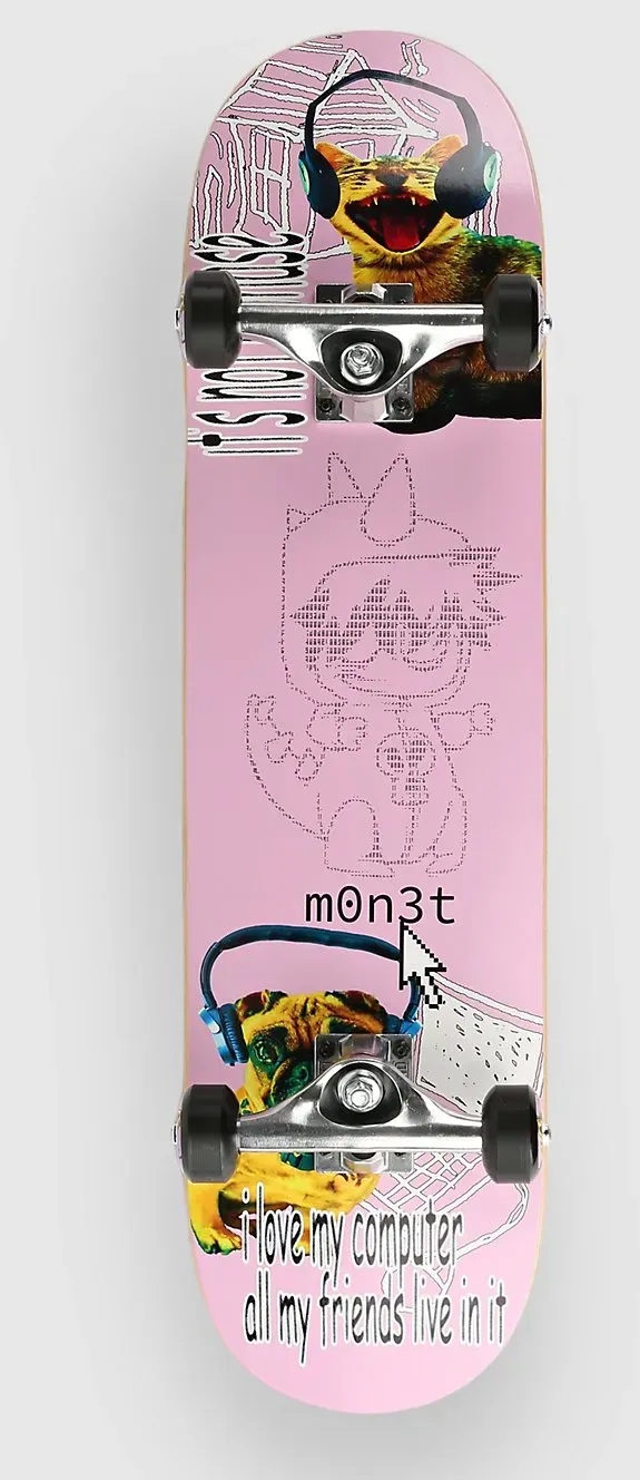 Monet Skateboards Monet Its Not A Phase 8" Skateboard assorted Gr. Uni