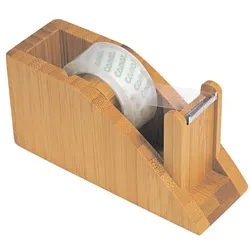 Wedo Klebeband-Abroller »Bambus« braun, 11.8x5.8x4.2 cm