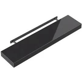 CASARIA Wandregal Hängeregal 90 x 3,8 x 23 cm Schwarz