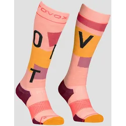 Ortovox Freeride Long Cozy Funktionssocken bloom Gr. 42/44