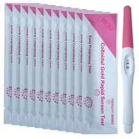 11 Pcs Schwangerschaftstest Frühtest Schwangerschaft Frühschwangerschaftstest Ultra Frühtest Schwangerschaft,Sehr Reaktionsschnell,Präzise und Zuverlässig,Einzeln Verpackt,den Heimgebrauch
