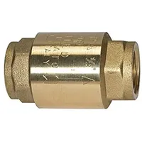 Riegler Rückschlagventil, voller Durchgang, Messing, G 1, 0,01 -