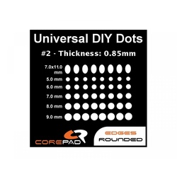 Corepad Skatez für Universal Use - Dots 0.85mm