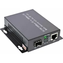 InLine Netzwerk Media Konverter 10/100/1000Mb/s TP zu SFP