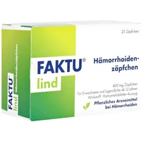 Dr. Kade Faktu lind Hämorrhoidenzäpfchen 25 St.