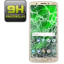 1x 9H Panzerschutzglas für Motorola G6 Plus Glasfolie Displayschutz Folie HD KLAR