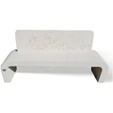 Bank mit Ruckenlehne als Stadtmobiliar   h319_96-4