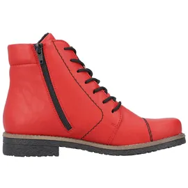 Rieker Damen Stiefelette 73504-33 rot Gr. 42