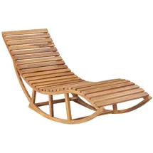 vidaXL Schaukelliege 180 x 73 x 180 cm Braun