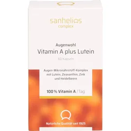 hansa naturheilmittel gmbh Sanhelios Augenwohl Vitamin A plus Lutein Kapseln