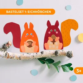 HABA Bastelset Herbst Erstes Basteln 3er Set