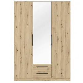 alasans Kleiderschrank CADIXO 150,6 x 212,9 x 58,9 cm Braun