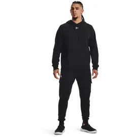 Under Armour Rival Fleece Hoodie Herren 001 black/white M