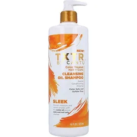 Cantu TXTR Sleek Cleansing Oil Shampoo für coloriertes Haar 473 ml