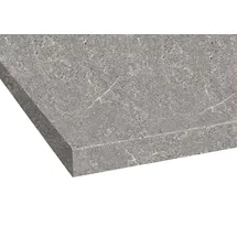 OPTIFIT Arbeitsplatte OPTIFIT "Luzern", marmorfarben grau, B:250cm H:3,8cm T:60cm, Holzwerkstoff, Tischplatten, 38 mm stark, Tiefe 60 cm, große Auswahl an Breiten