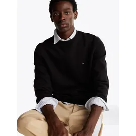 Tommy Hilfiger Essential Fleece Crew Neck Sweatshirt Schwarz L
