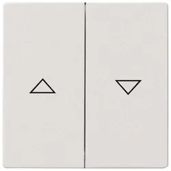 1St. Busch-Jaeger 1785 JA-83 Wippe, mit Aufdruck future linear alusilber