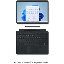 Microsoft Surface Pro 8 13.0'' i7 16 GB RAM 256 GB SSD Wi-Fi W11H graphit
