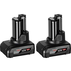 Bosch GBA 12 V Li-Ion 2 x 6,0 Ah 1600A00X7M