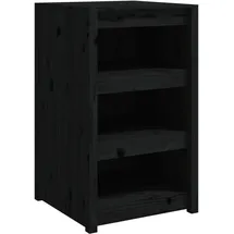 vidaXL Outdoor-Küchenschrank 55 x 55 x 92 cm Schwarz
