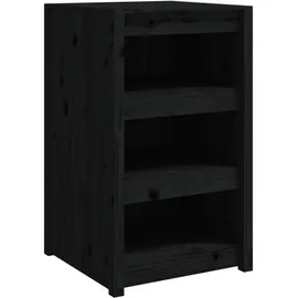 vidaXL Outdoor-Küchenschrank 55 x 55 x 92 cm Schwarz