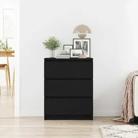 vidaXL Sideboard 60 x 76 x 35 cm Schwarz