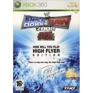 ✅WWE Smack Down vs Raw 2008: High Flyer Edition✅XBOX 360✅NEU&OVP✅Versand aus DE✅