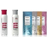 Goldwell Elumen Haarfarbe [Tq@all Türkis] 200ml + 250ml Lock Versiegelung + 4x Kerasilk Sachets/Proben