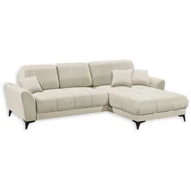 ed exciting design Bern Ecksofa 281 x 189 cm, mit Schlaffunktion und Bettkasten, mit