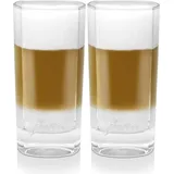 Jura Latte-macchiato-Gläser 2er-Set groß (Zubehör Kaffeemaschine)