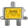 TechniSat 2-Wege-Verteiler (5–2150 MHz Sat Signal Splitter für TV & Receiver, DiSEqC-tauglich)