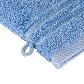 SCHIESSER Milano Waschhandschuh 5 x 16 x 22 cm hellblau
