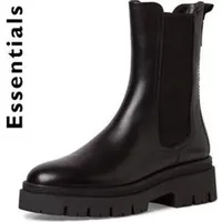 TAMARIS Damen Stiefel Leder schwarz 41