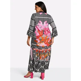 sheego Kleid Etuikleid Mehrfarbig 48