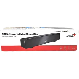 Genius Mini Soundbar 100 schwarz