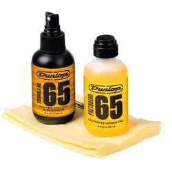 Dunlop Formula 65 Body and Fingerboard Cleaning Kit 6503EMUL - Pflegemittel Gitarre/Bass