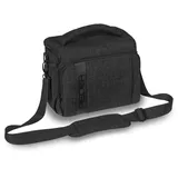 PEDEA Kameratasche Fashion für DSLR SLR Spiegelreflexkamera Fototasche für DLSM Systemkamera mit Regenschutzhülle für Zubehör und Objektive, Gr. XL schwarz