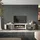 SKRAUT HOME Lowboard 315x61 cm Beige Holzwerkstoff