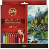 Koh-I-Noor Aquarellstifte 72 St. mehrfarbig