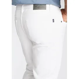 Arizona Regular-fit-Jeans »James« Regular Fit, gerades Bein, normale Leibhöhe Gr. 50, N-Gr, weiß, Herren, Jeans,