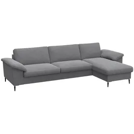 Livetastic Ecksofa, Metall, 3-Sitzer, Ottomane rechts, L-Form, cm, Reach, Goldenes M, Made in EU, Oeko-Tex® Standard 100, FSC Mix, Stoffauswahl, Wohnzimmer, Sofas & Couches, Wohnlandschaften, Ecksofas