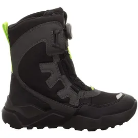 superfit ROCKET warm gefütterte Gore-Tex Stiefel, SCHWARZ/GRÜN 0020