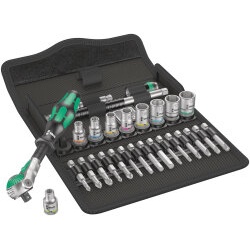 Wera 8100 SA 6 Zyklop Speed Knarrensatz 1/4"-Antrieb metrisch 28-tlg.